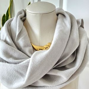 100% Pure Cashmere Scarf by Fishers Finery High Quality Design, 70"x12"